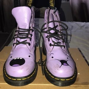 Dr. Martin lavender boots slightly wore